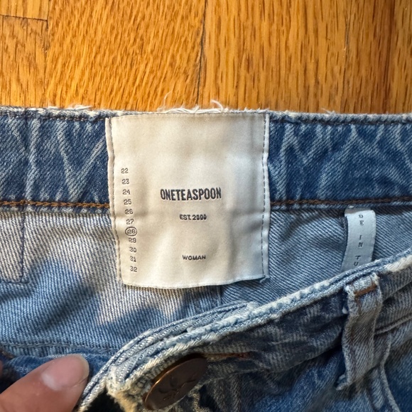 One Teaspoon Cropped Jeans - Picture 3 of 3